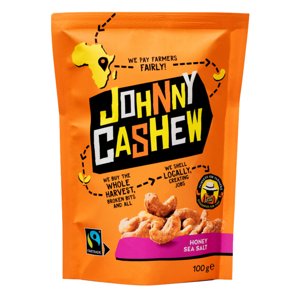 Johnny Cashew Honey Sea Salt - My American Shop