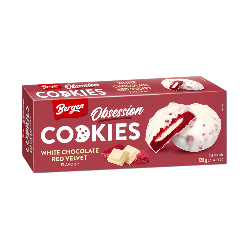 Bergen Obsession Cookies Terciopelo Rojo