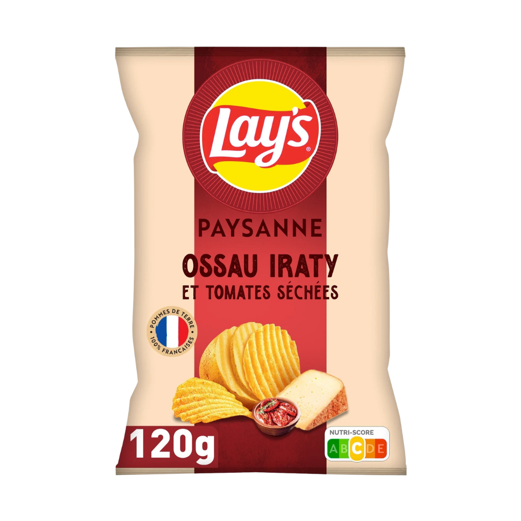 Lay’s Paysanne Ossau-Iraty & Sun-Dried Tomato - My American Shop