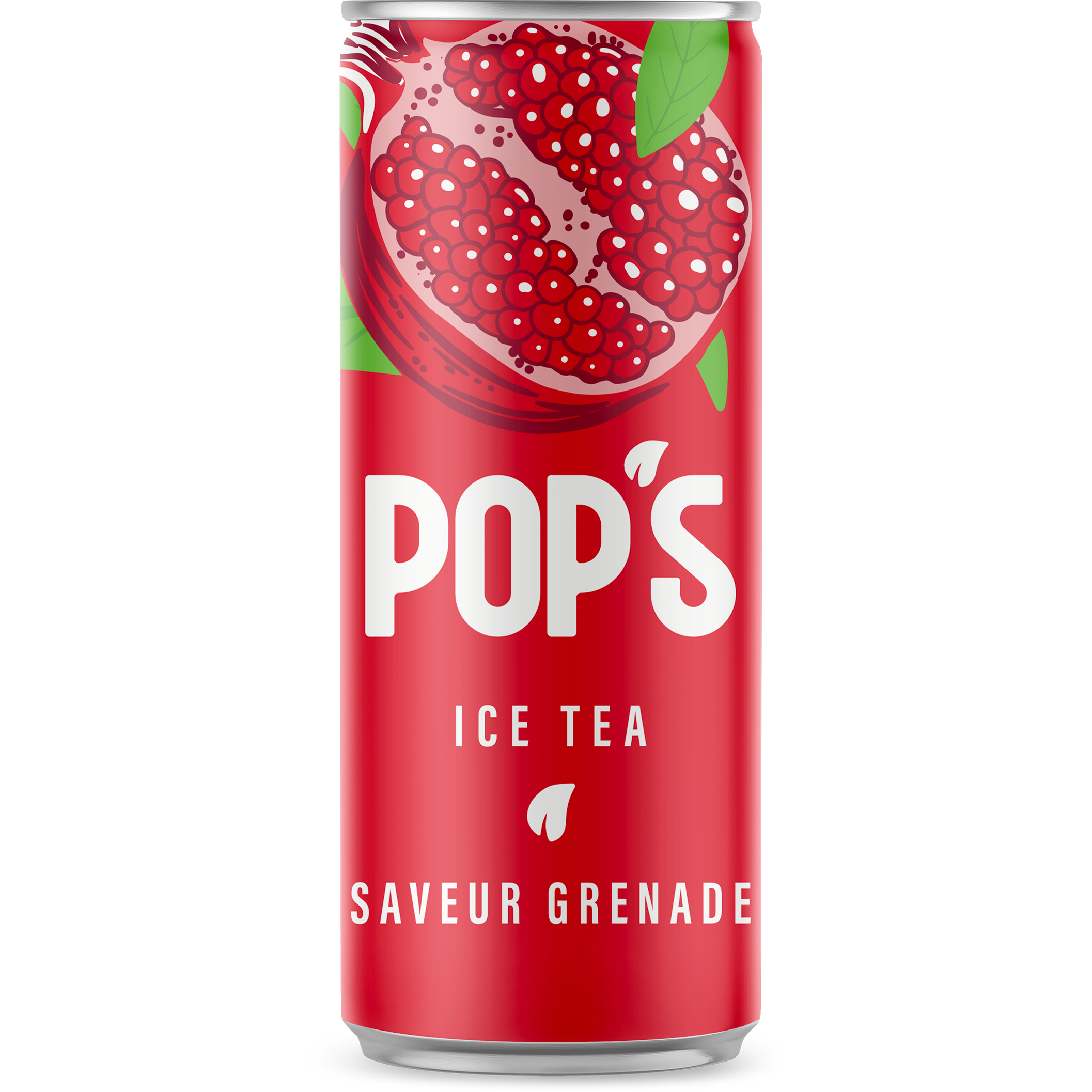 Pop's Ice Tea Granada Lata