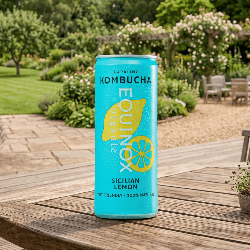 Equinox Kombucha Orgánica Limón Siciliano