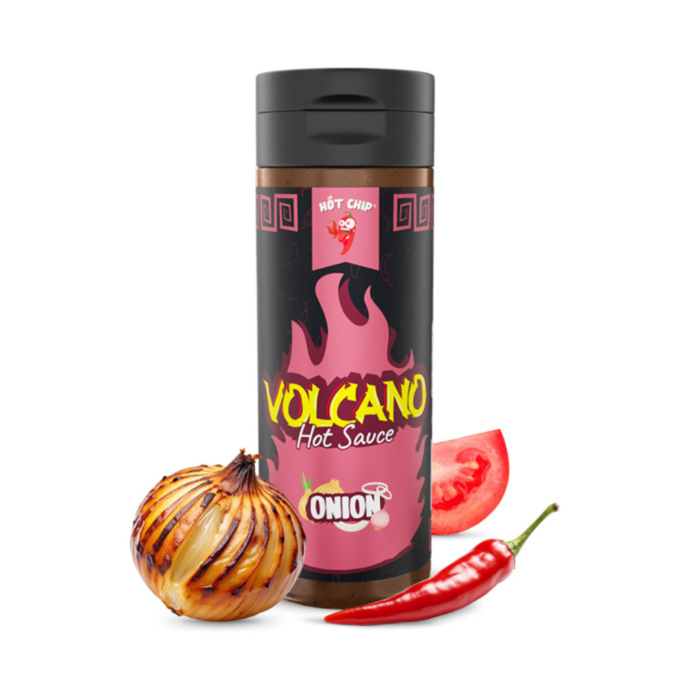 Hot Chip Volcano Onion Hot Sauce