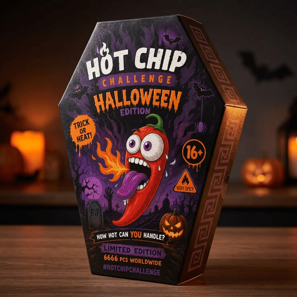 Hot Chip Challenge Edición de Halloween