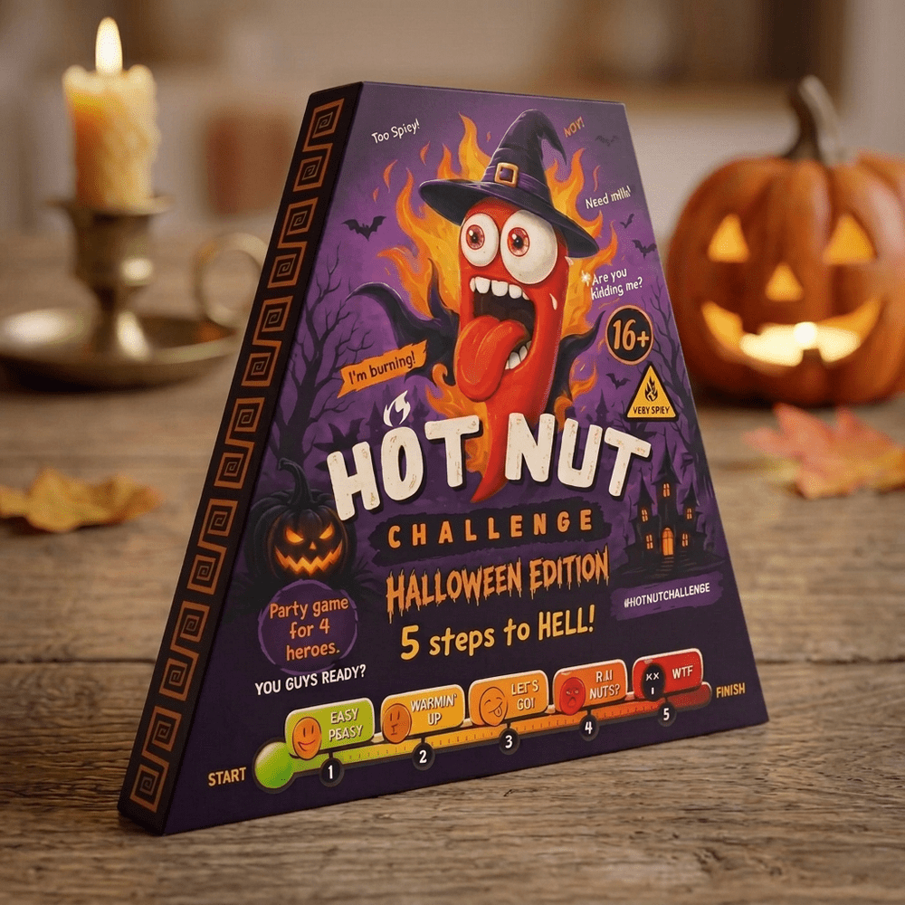 Hot Chip Hot Nut Challenge Edición de Halloween