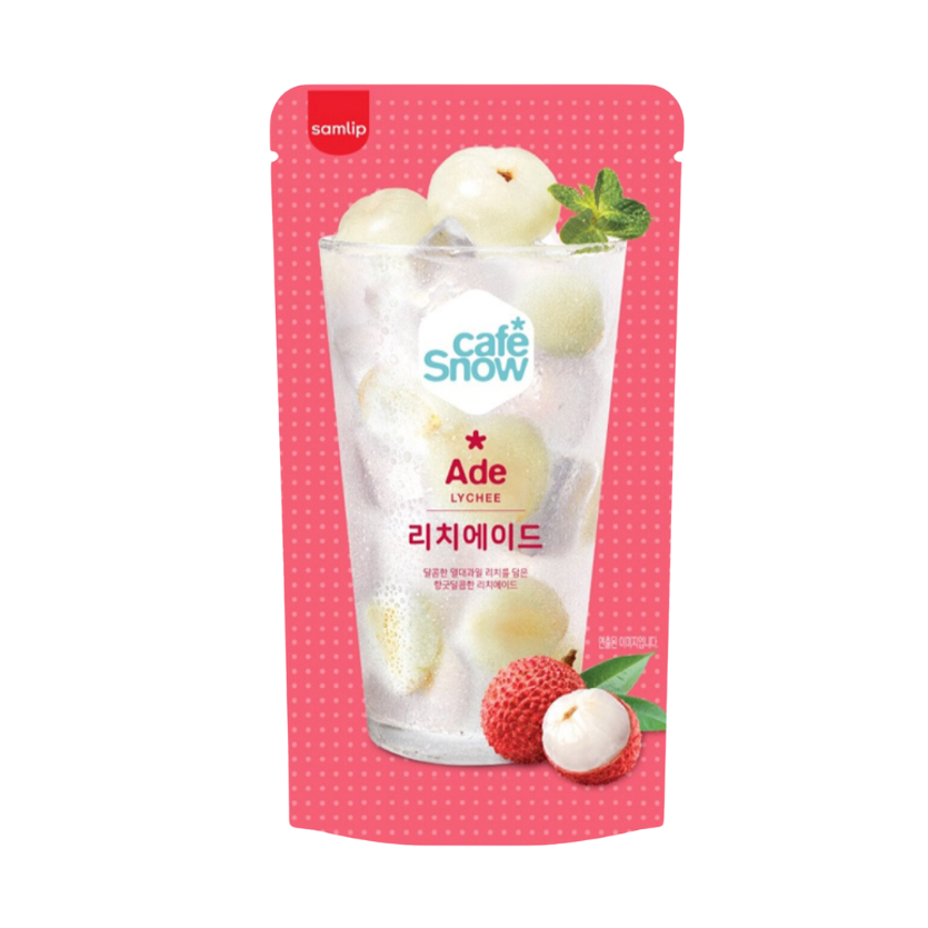 Samlip Café Snow Ade Lychee - My American Shop