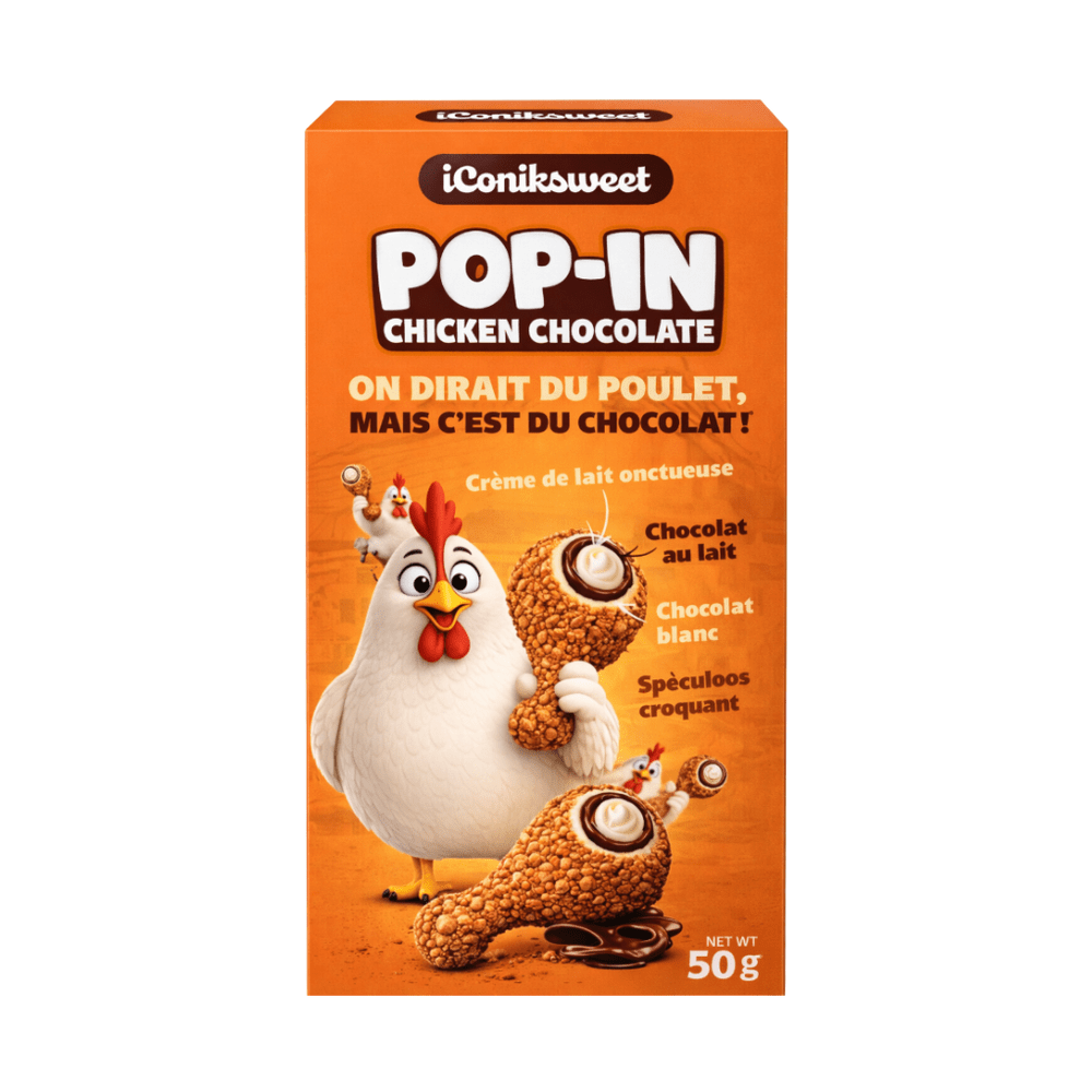 Iconiksweet Pollo de Chocolate Pop-In