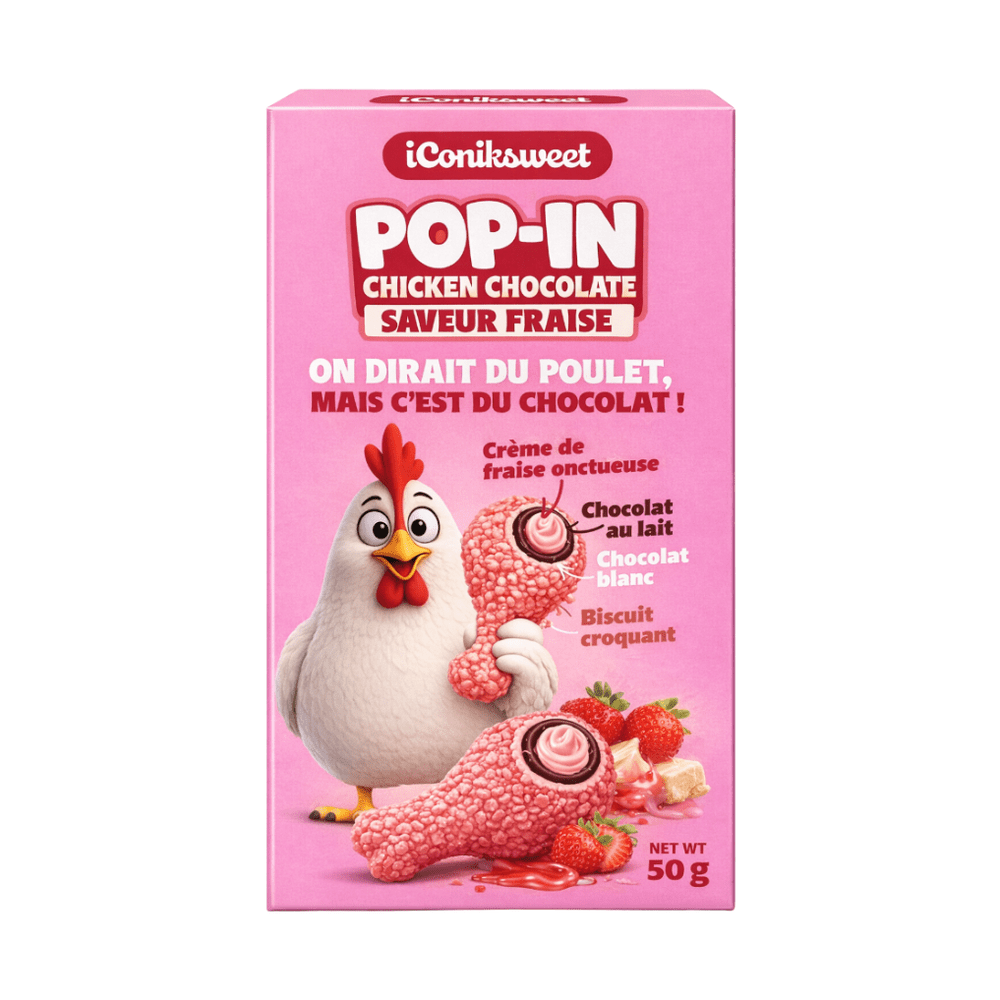 Iconiksweet Pollo Pop-In Fresa