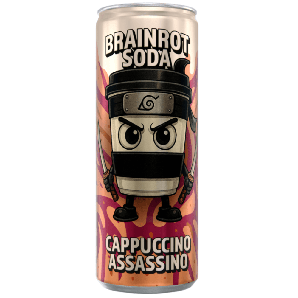 Brainrot Soda Cappuccino Assassino - My American Shop