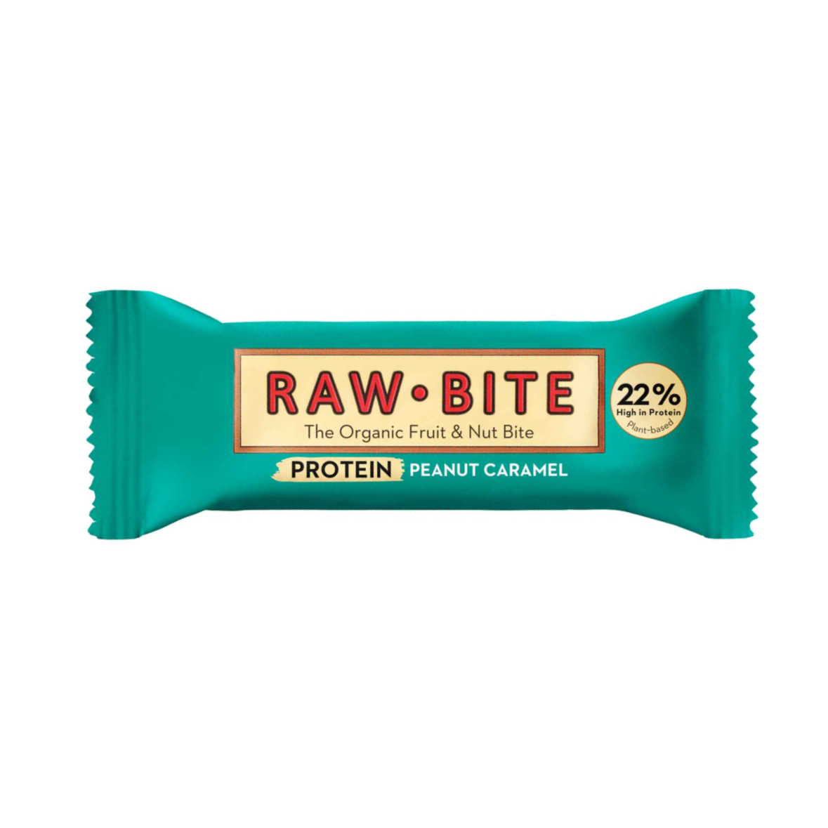 Rawbite Organic Protein Peanut Caramel - My American Shop