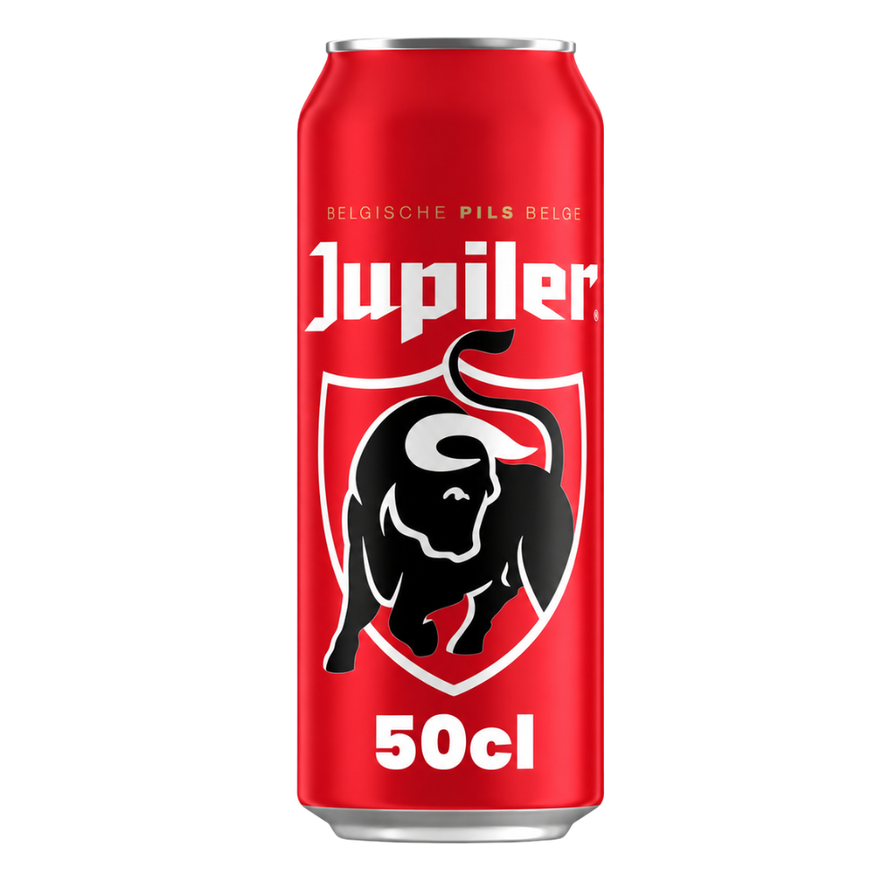 Lata grande de Jupiler 5.2% de alcohol