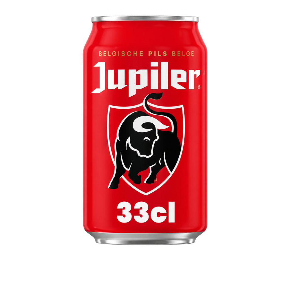 Lata pequeña de Jupiler 5.2% Alcohol