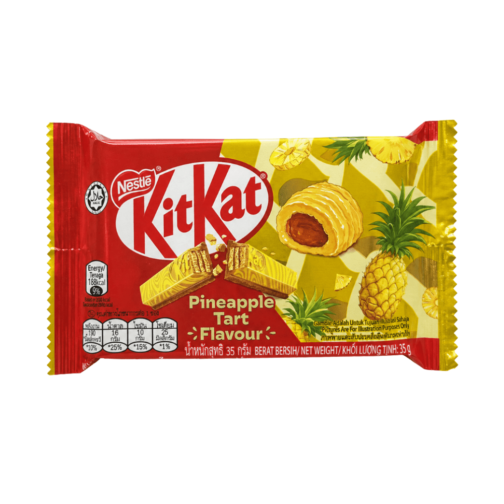 Tarta de piña Kit Kat