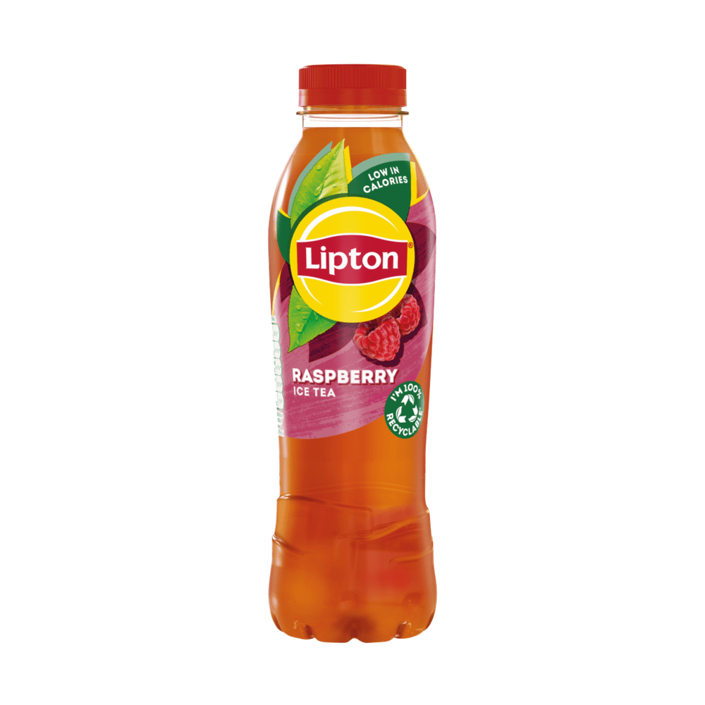 Botella de Lipton Ice Tea Frambuesa