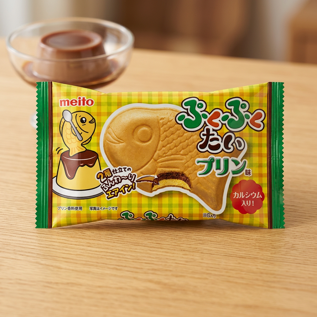 Meito Puku Puku Tai Pudín de chocolate