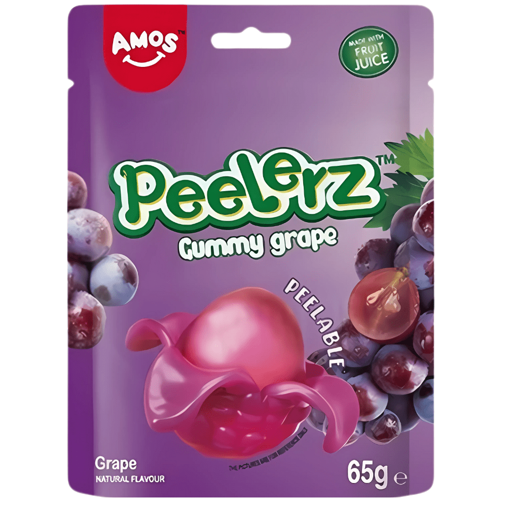 Amos Peelerz Gominola de uva