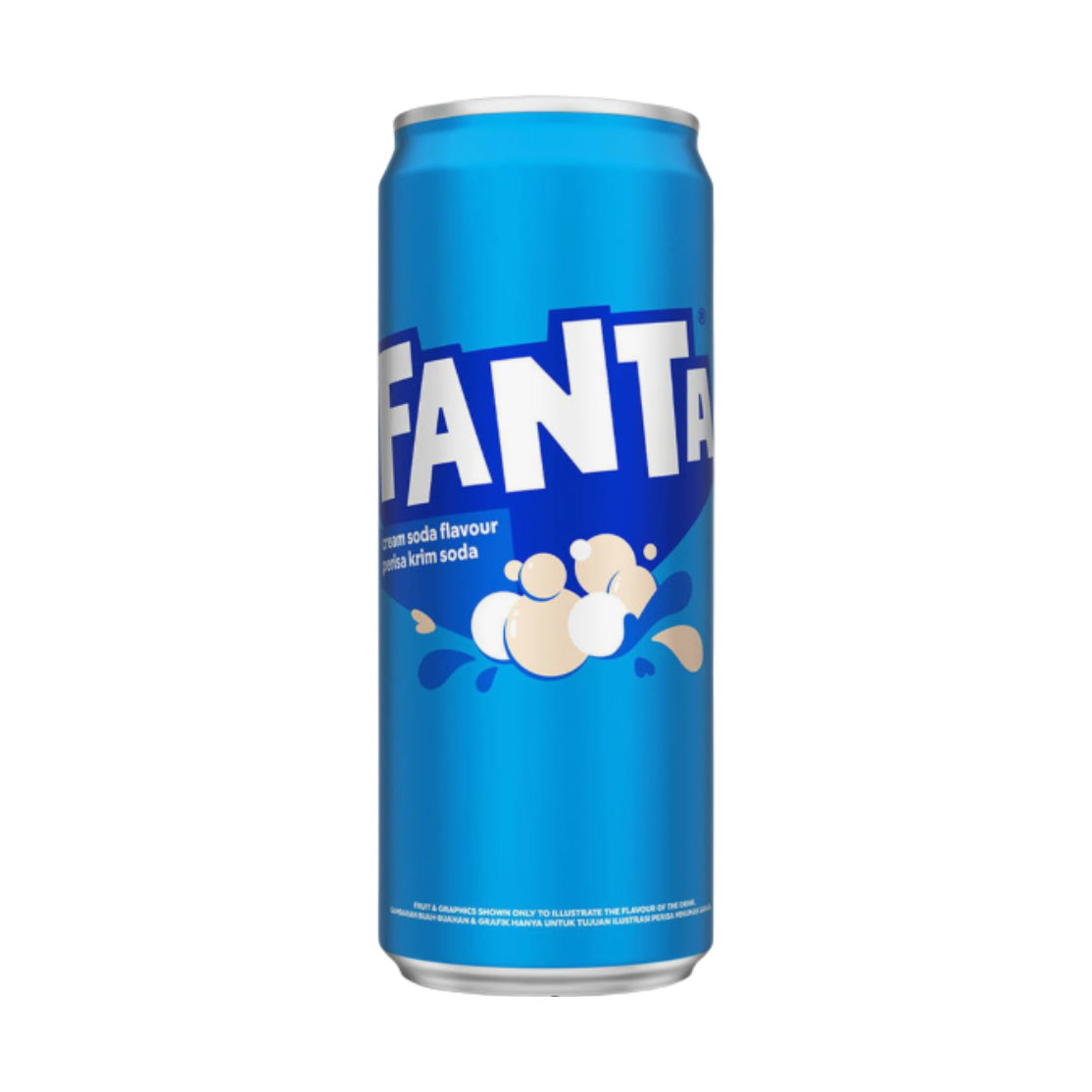 Fanta Cream Soda de frutas