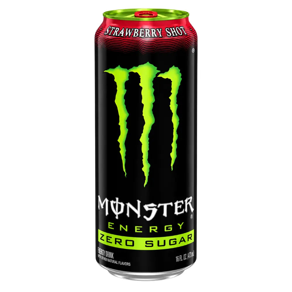 Monster Disparo de fresa sin azúcar