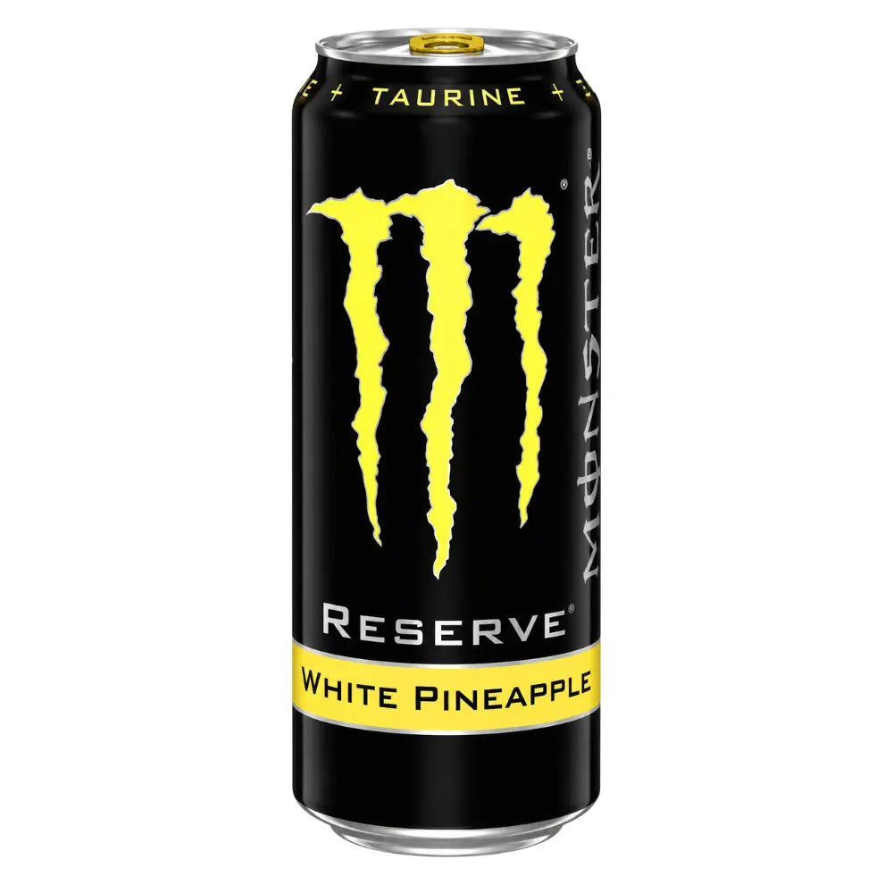 Bebida energética Monster Reserve de piña blanca