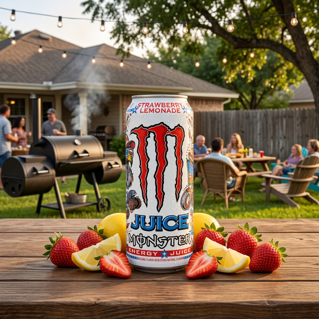 Monster Juice Limonada de Fresa