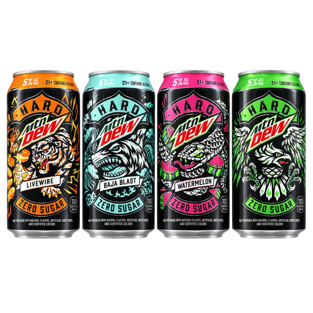 Mountain Dew Hard Mix 5% de alcohol