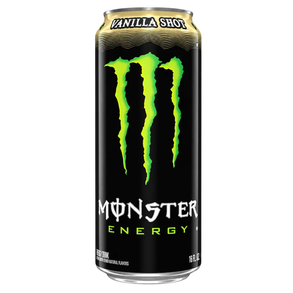 Canette Monster Energy Vanilla Shot à la vanille