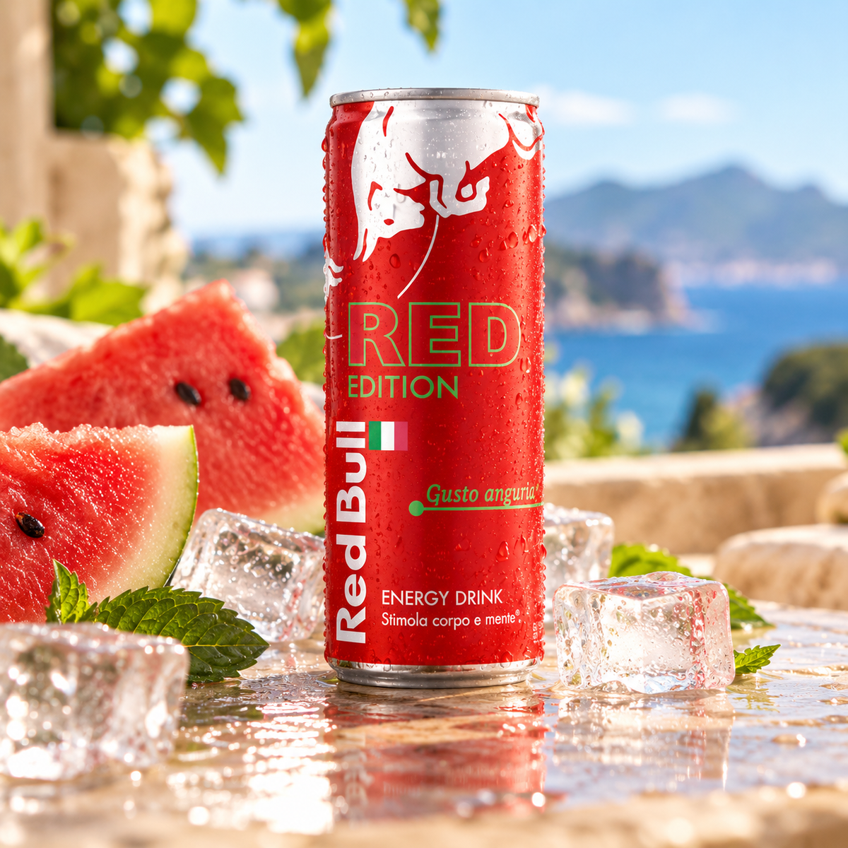 Bebida energética Red Bull The Red Edition Watermelon