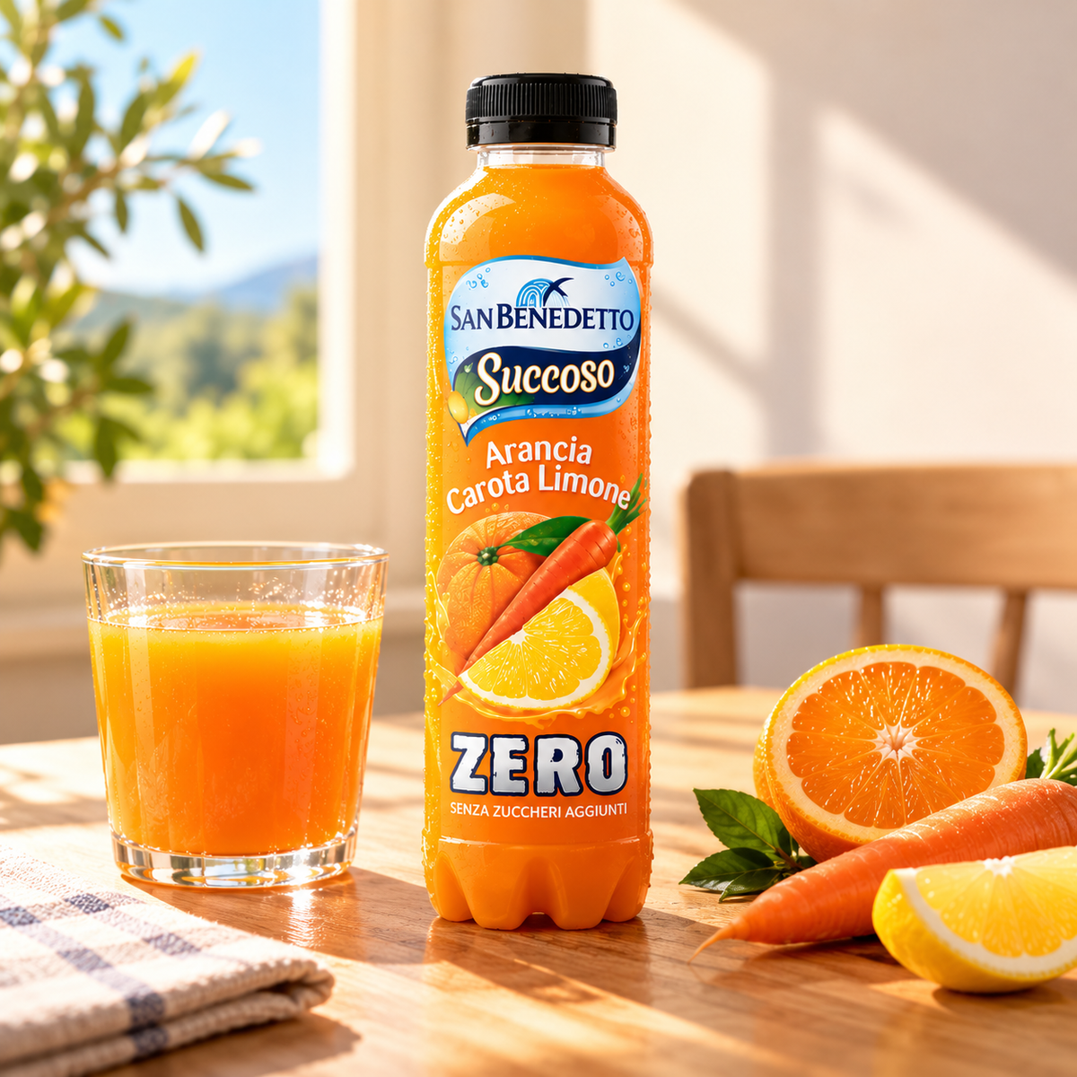 Zumo de frutas San Benedetto