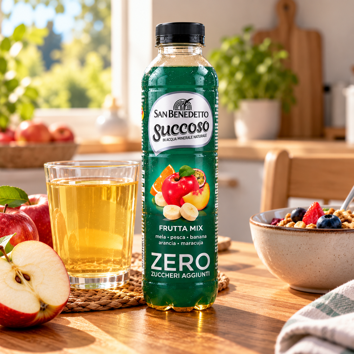 Zumo de frutas mixtas San Benedetto