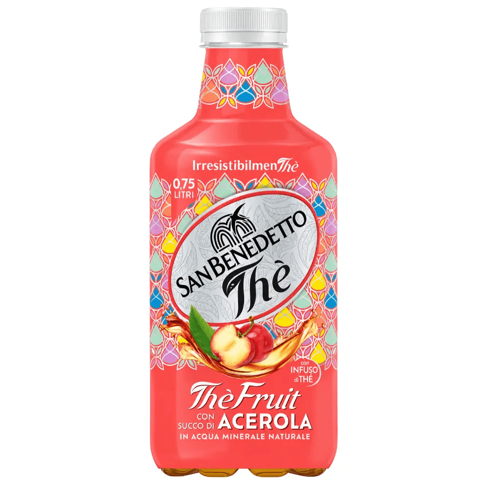 Té de frutas con acerola San Benedetto