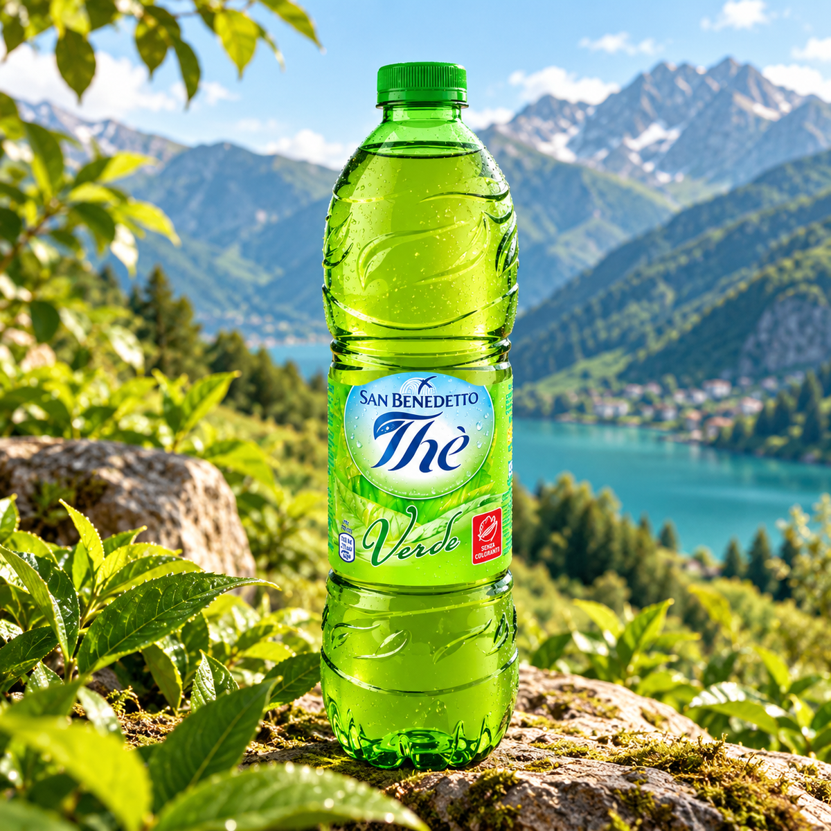 Botella de té verde San Benedetto