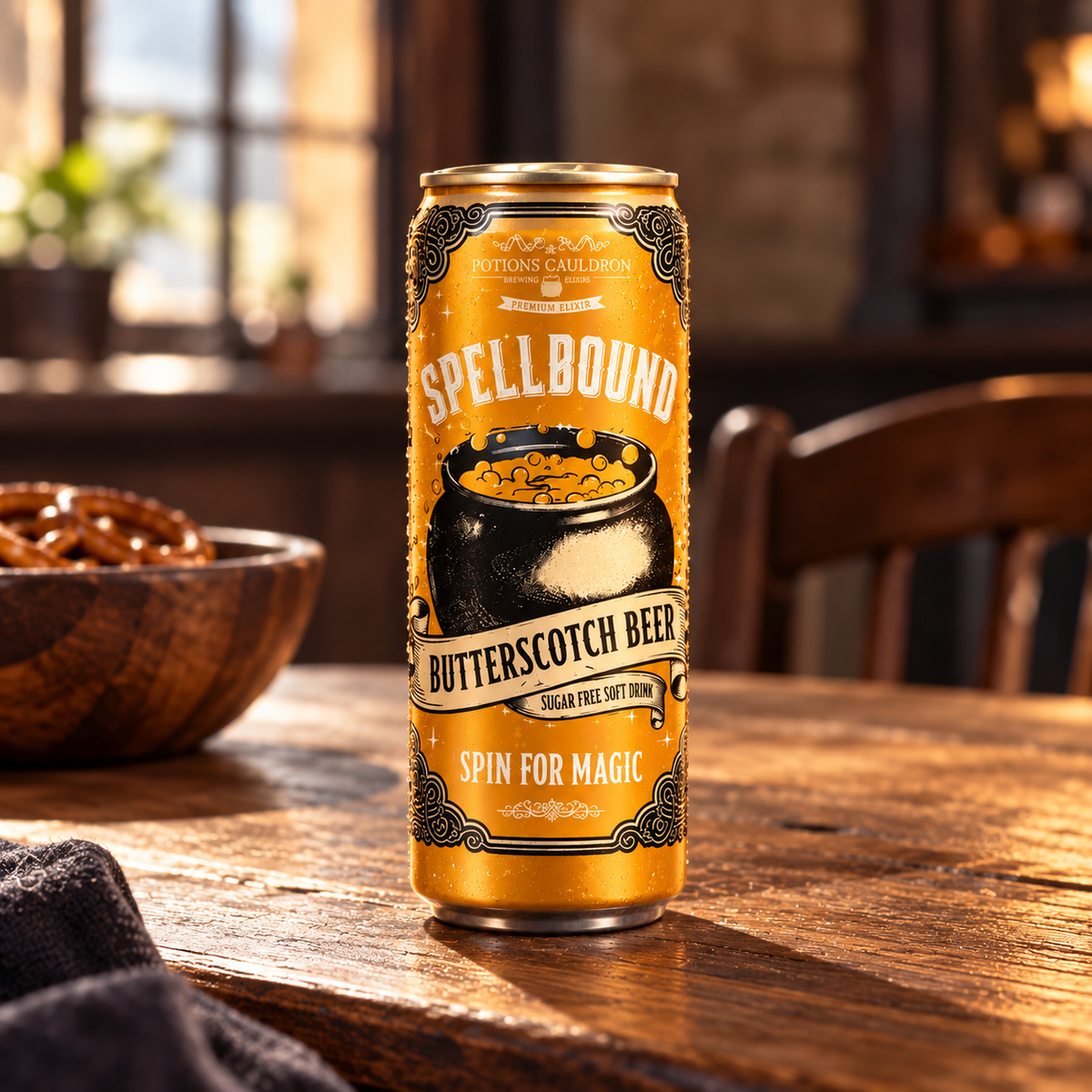 Cerveza de caramelo embrujada