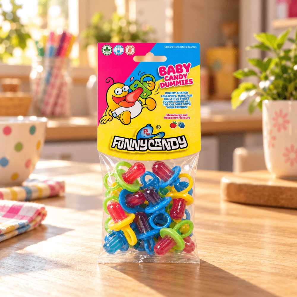 Funny Candy Baby Dummies, bonbons tétine