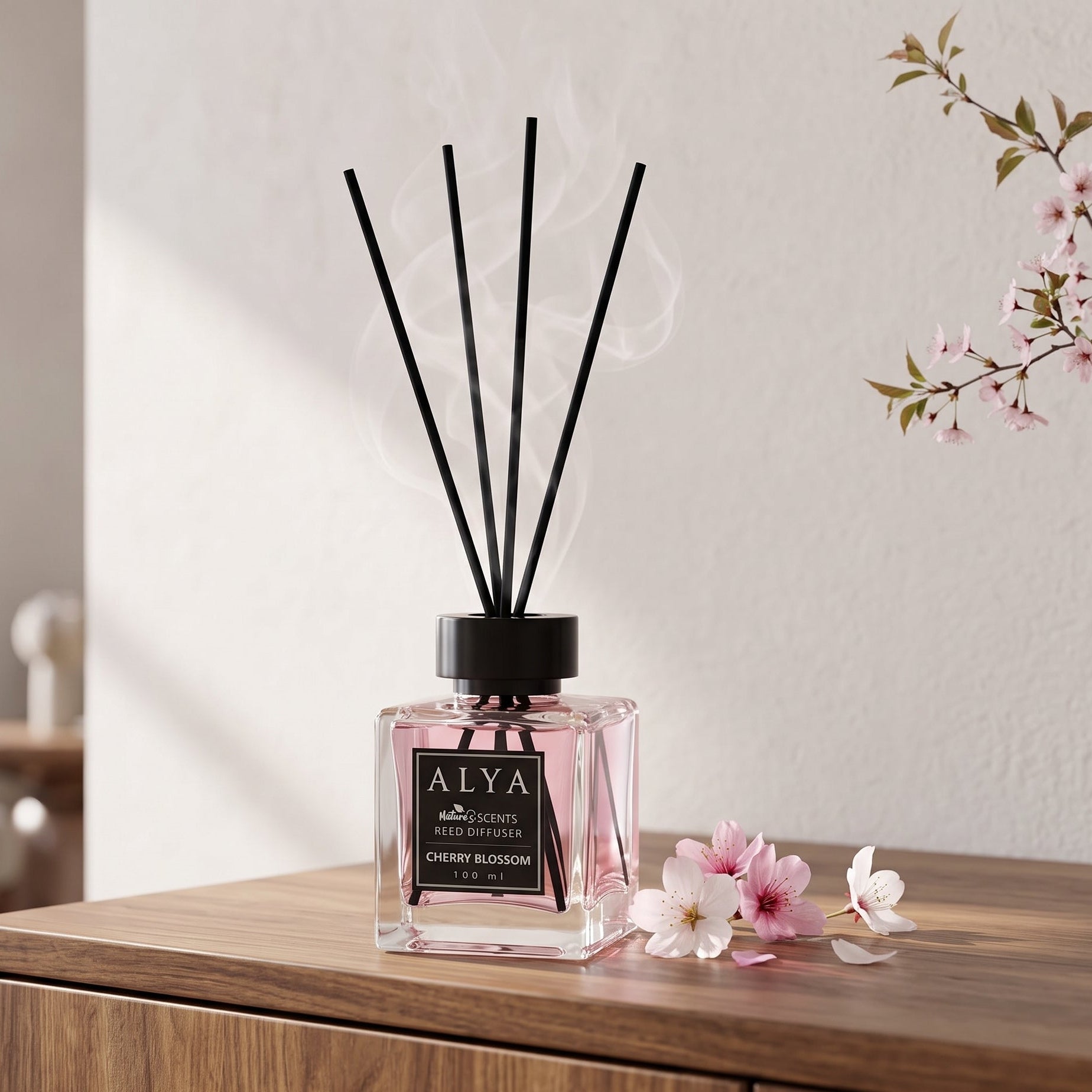 Difusor de varillas Alya Reed Flor de Cerezo