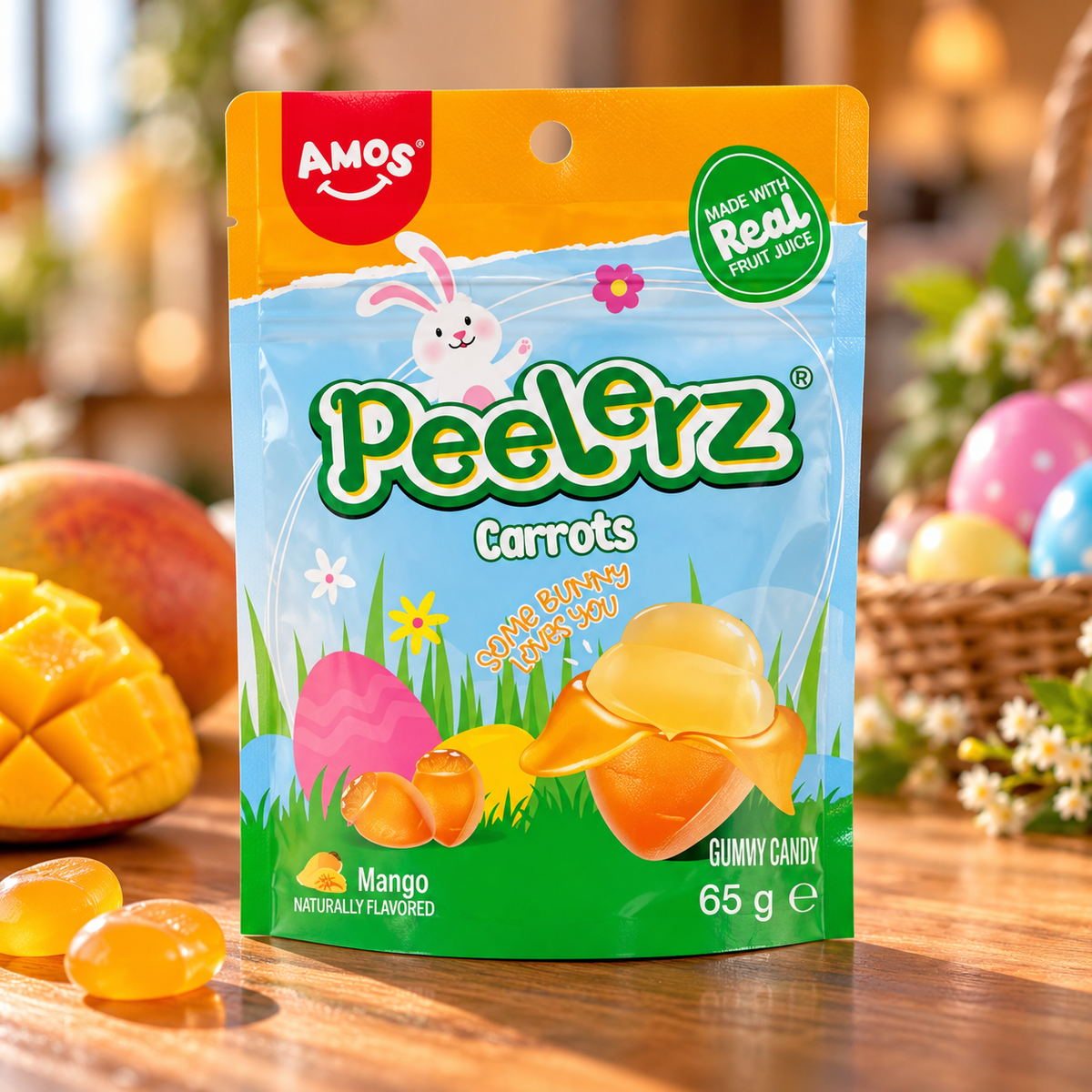 Amos Peelerz gominolas de zanahoria de Pascua