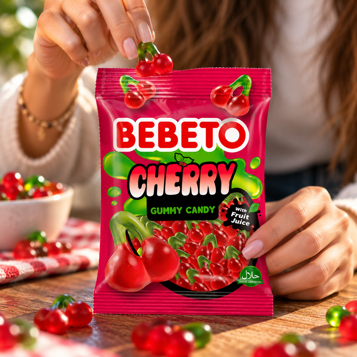Bebeto Gelatina Cereza