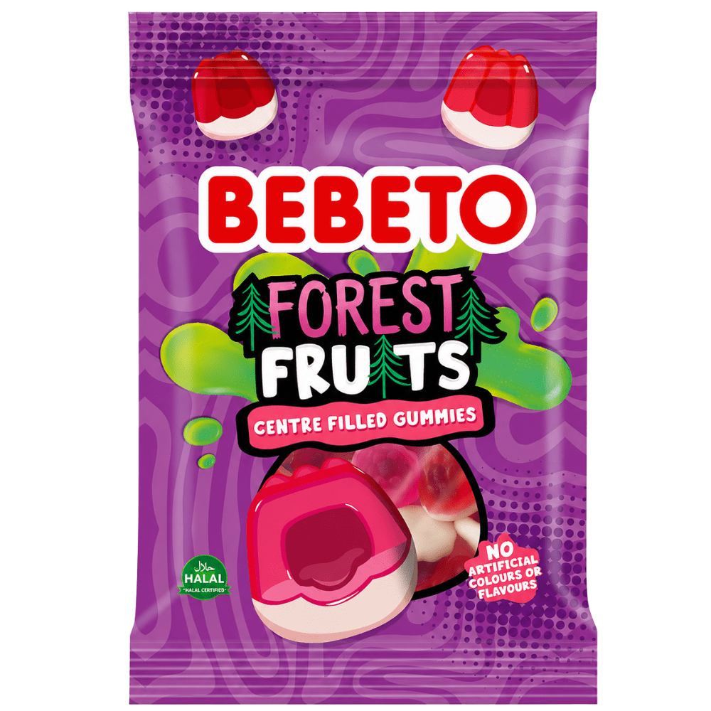Bebeto Gelatina Frutas del Bosque