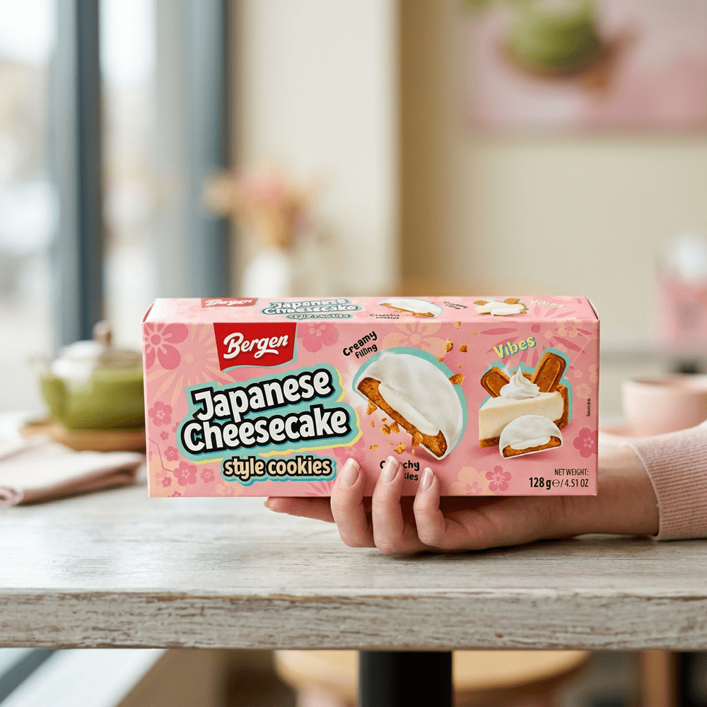 Galletas estilo tarta de queso japonesa Bergen