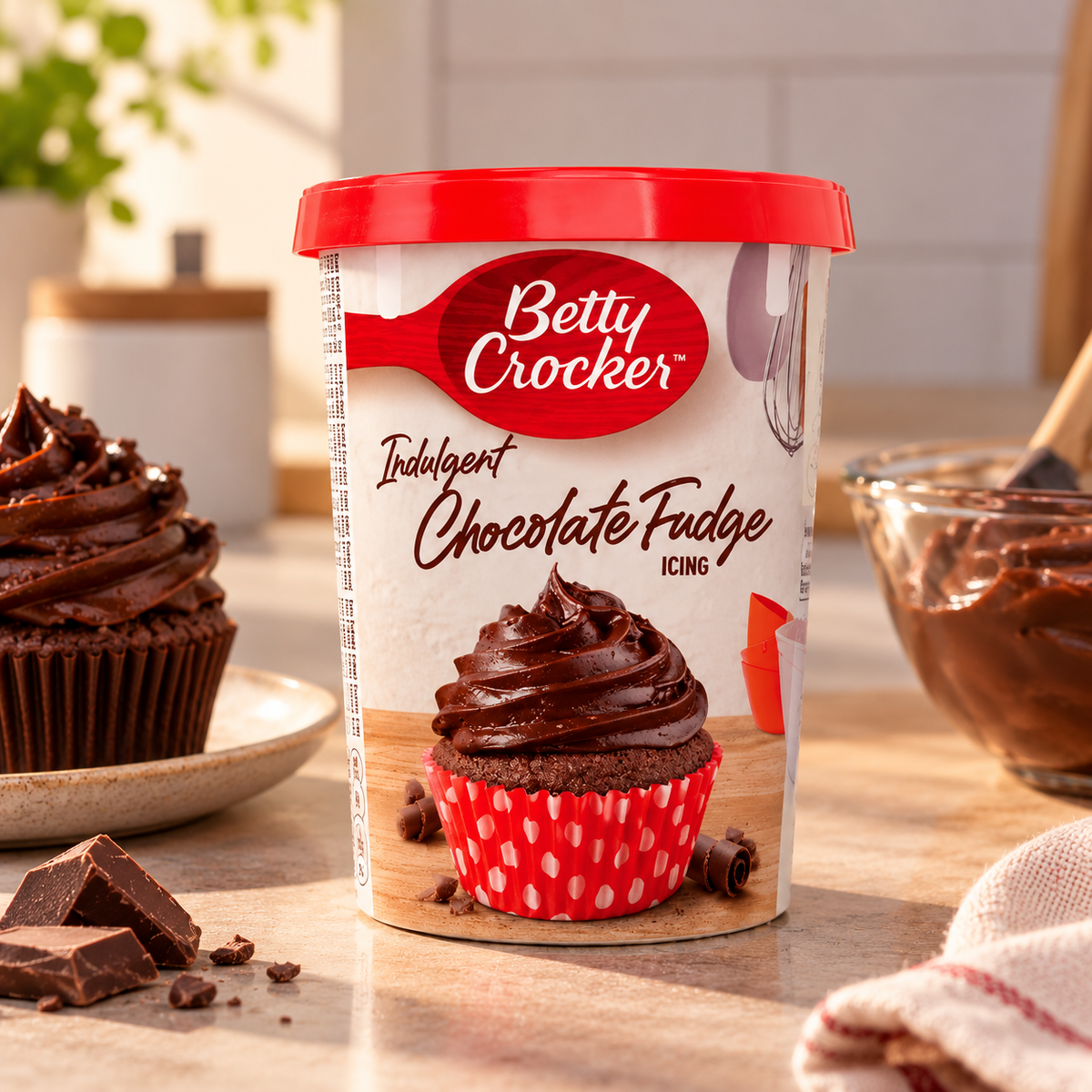 Betty Crocker cobertura de chocolate tipo fudge