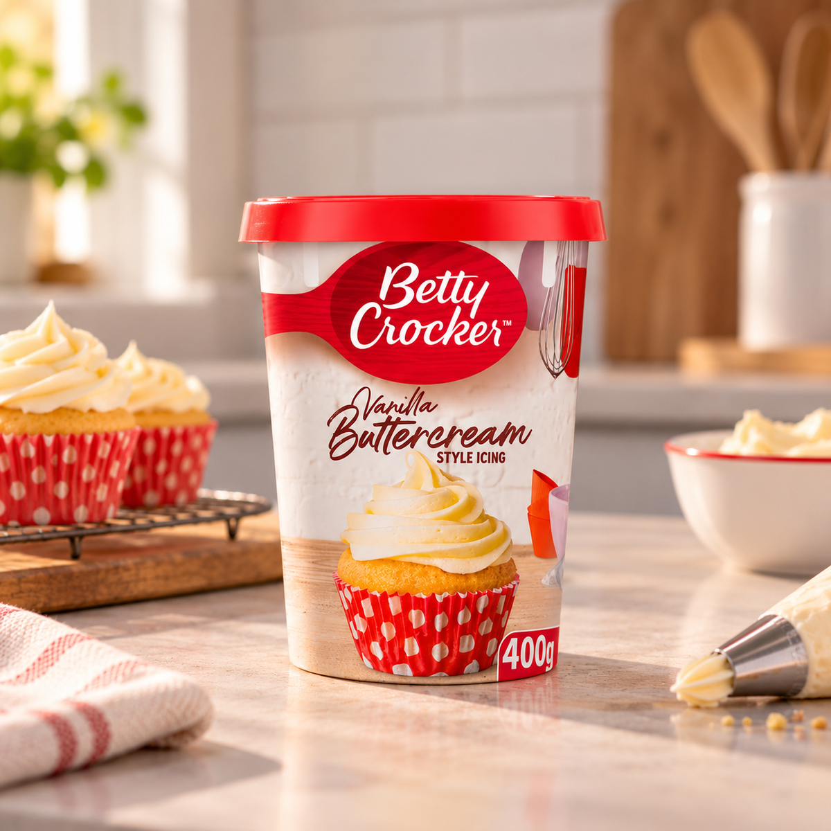Betty Crocker cobertura de vainilla tipo buttercream