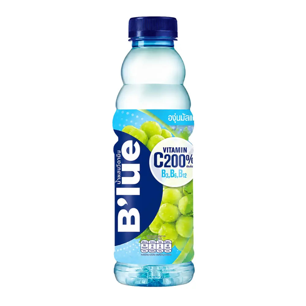 Bebida vitamínica B'lue de uva moscatel