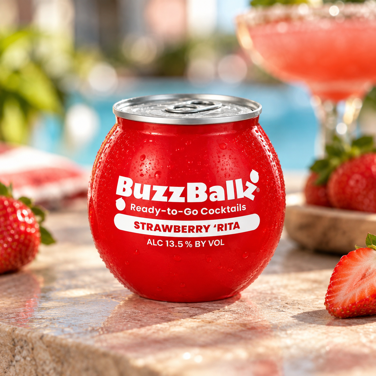 Buzzballz Strawberry 'Rita 13,5 % de alcohol