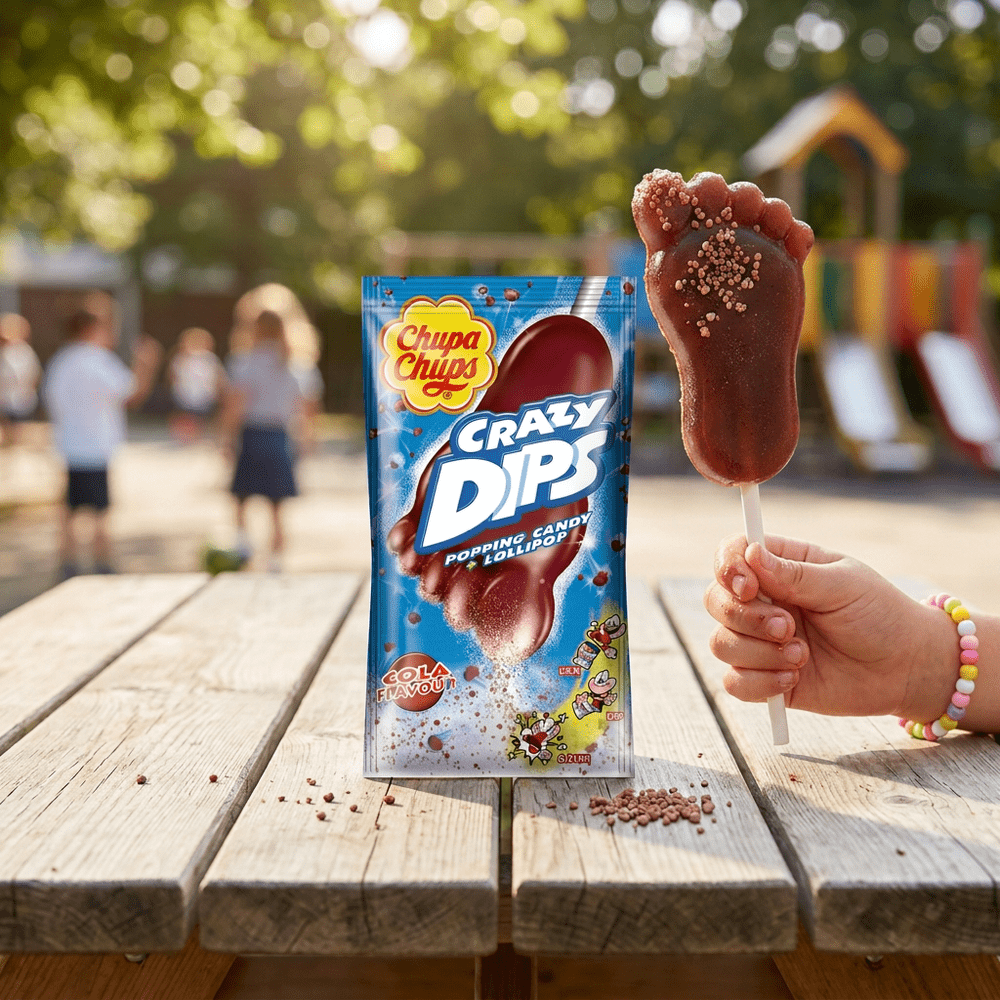 Chupa Chups Popping Candy & Lollipop Cola