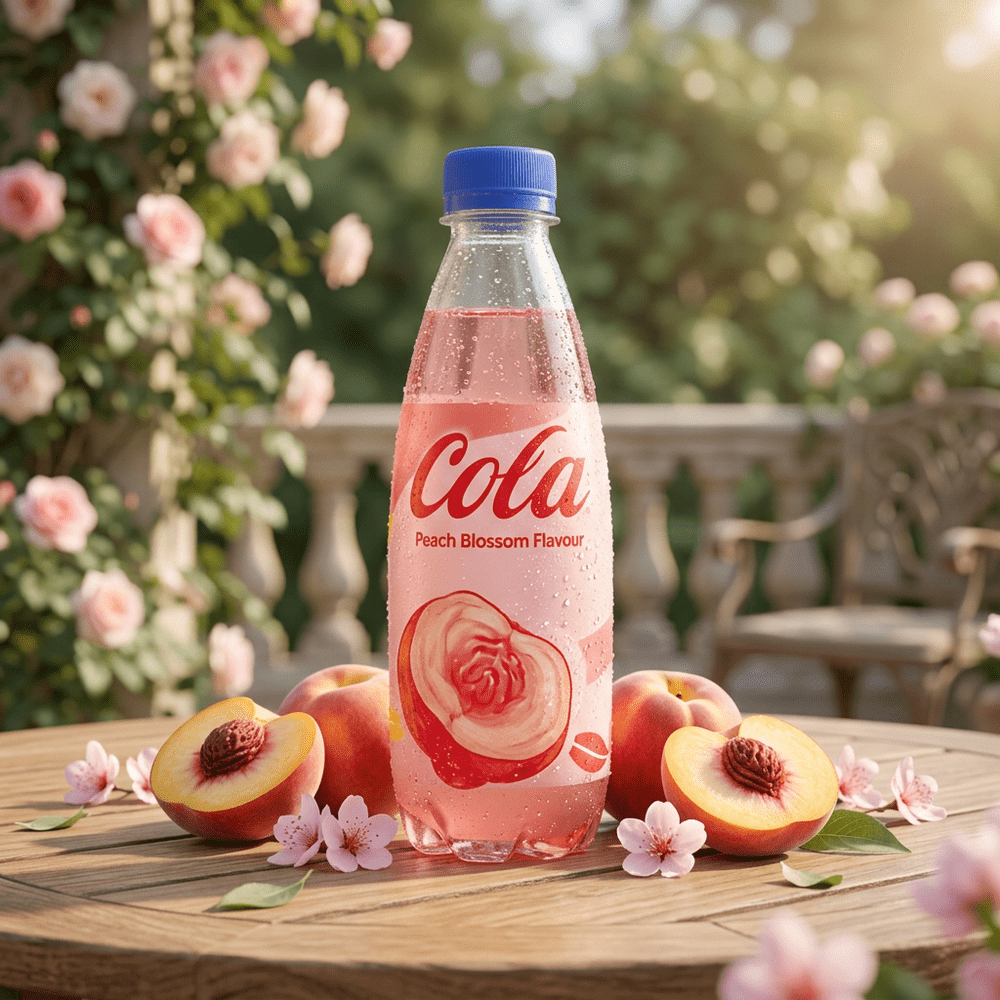 Cola flor de durazno