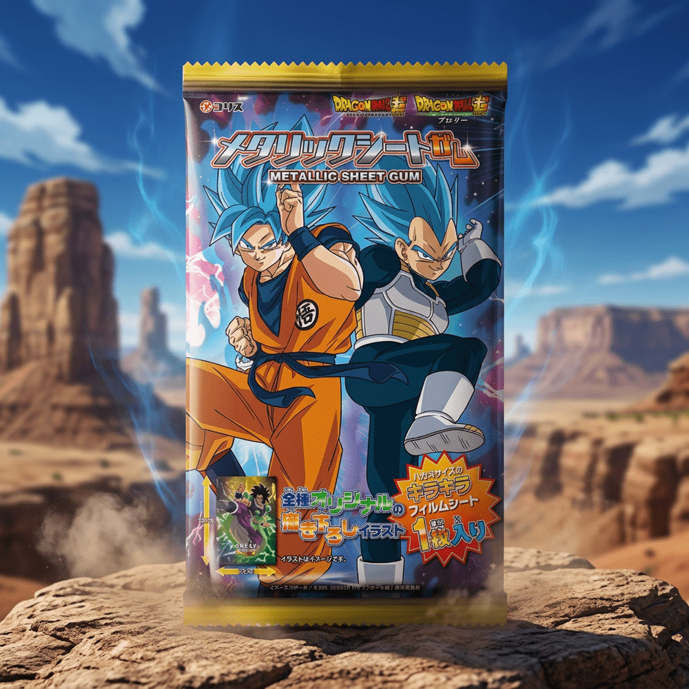 Coris Dragon Ball Metal Sheet Gum