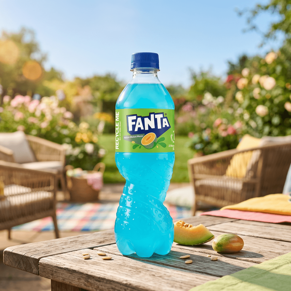 Fanta Botella China Melón Hami