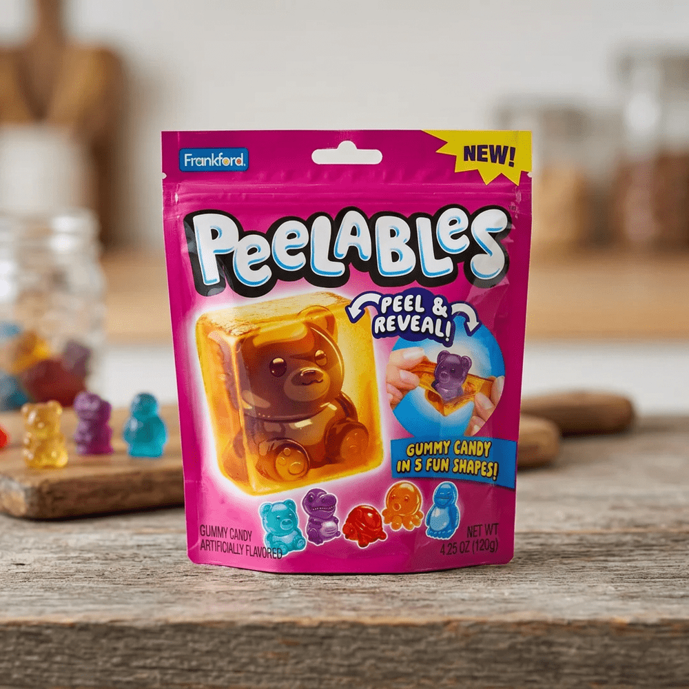 Gominolas de animales pelables Frankford