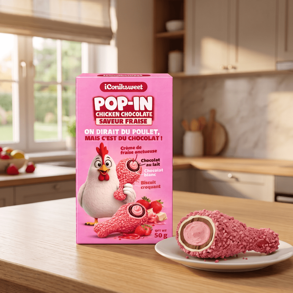 Iconiksweet Pollo Pop-In Fresa