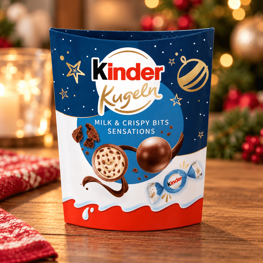 Kinder Bolitas de Leche y Crujientes Sensación