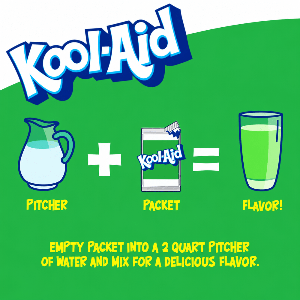 Kool Aid Manzana Verde