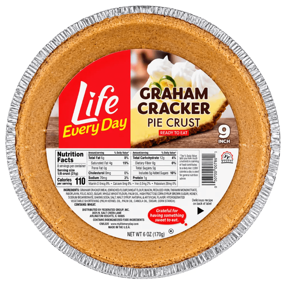 Base de galleta Graham para tarta Life Every Day